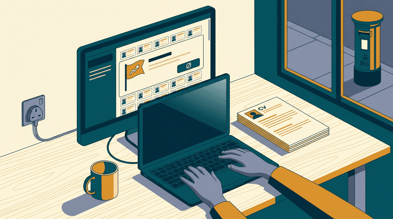 Cover illustration for Beating the synthetic applicant tax in your hiring process