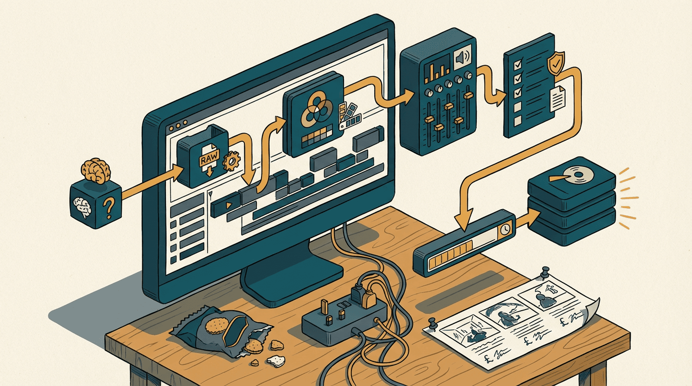 Cover illustration for Closing the Prompt-to-Production Gap in AI Video Marketing