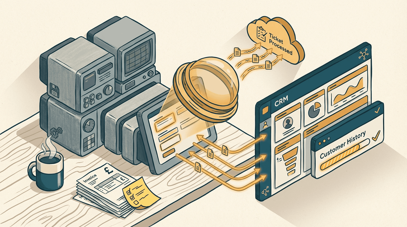 Cover illustration for Closing the Visual-API Gap: How to Automate Legacy Portals with AI Vision Agents
