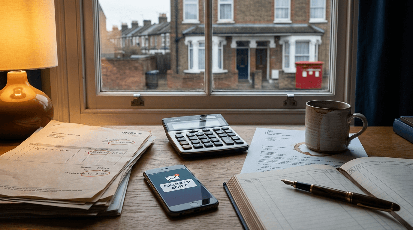 Cover illustration for FSB Report Finds Small Firms Spend £5,200 Annually Chasing Late Payments