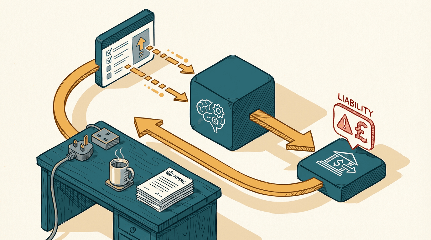 Cover illustration for How to Avoid the Liability Illusion in Agentic AI Workflows