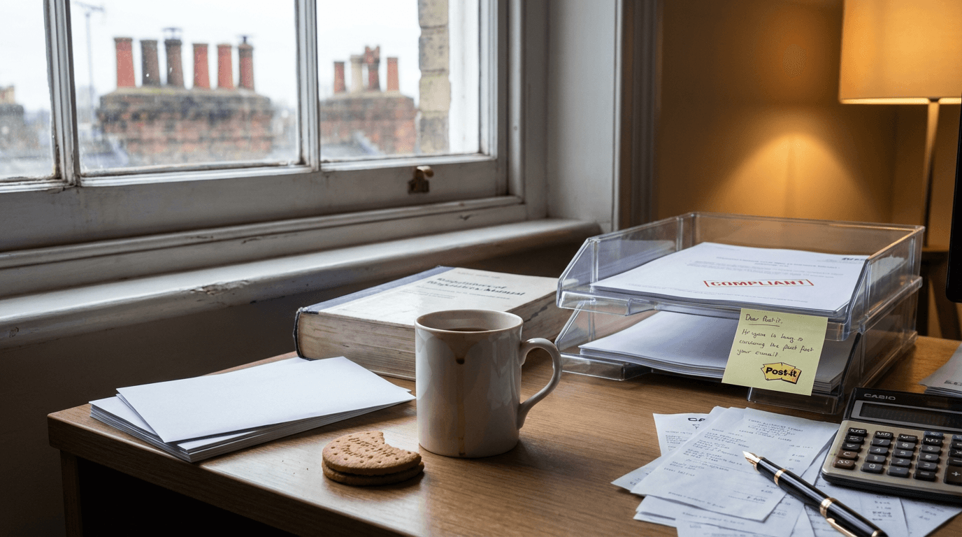 Cover illustration for How to Stop Paying the Shadow Compliance Tax as a UK SME