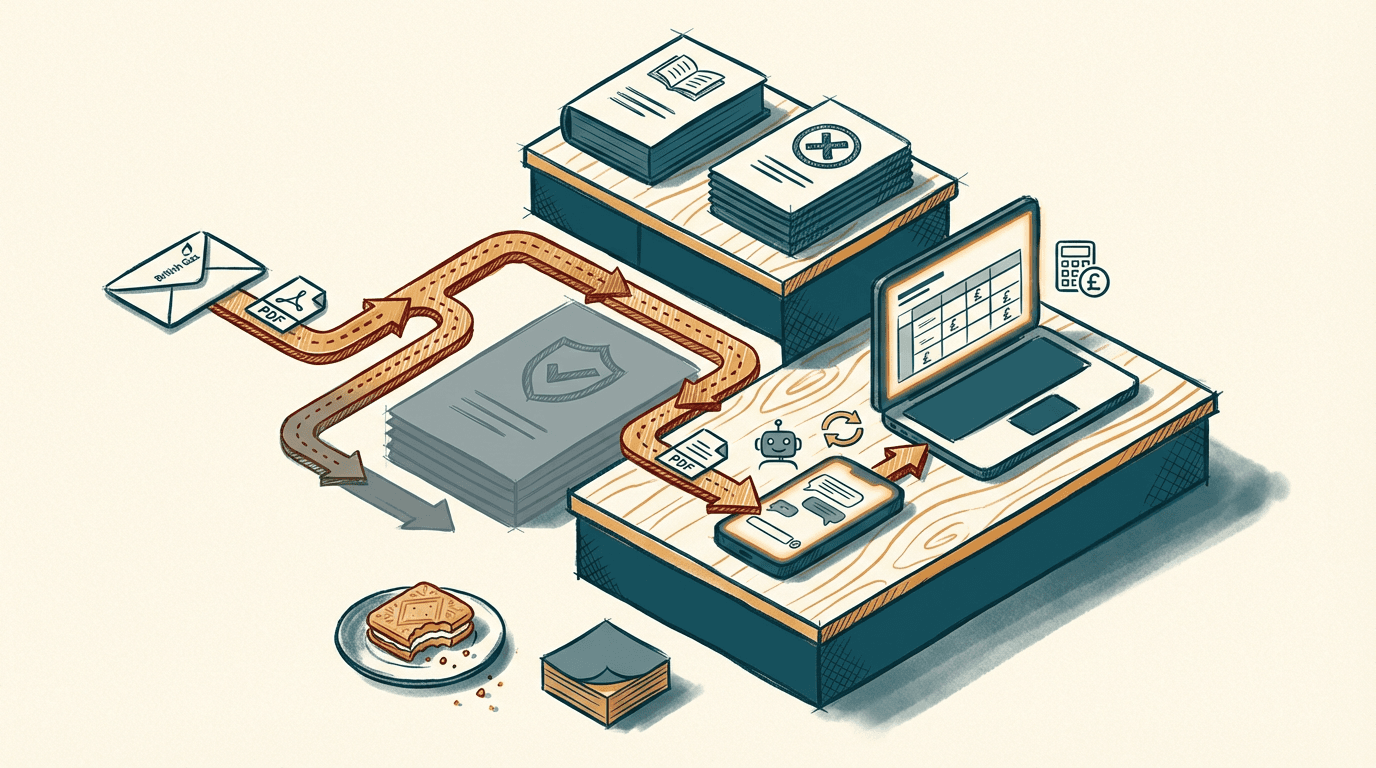 Cover illustration for The Shadow AI Tax: Why Banning Public AI Tools Fails UK SMEs