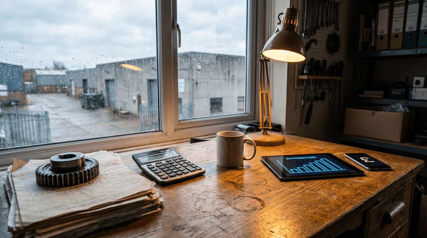 Cover illustration for SME Taskforce Reveals 70-Point AI Adoption Gap in UK Economy