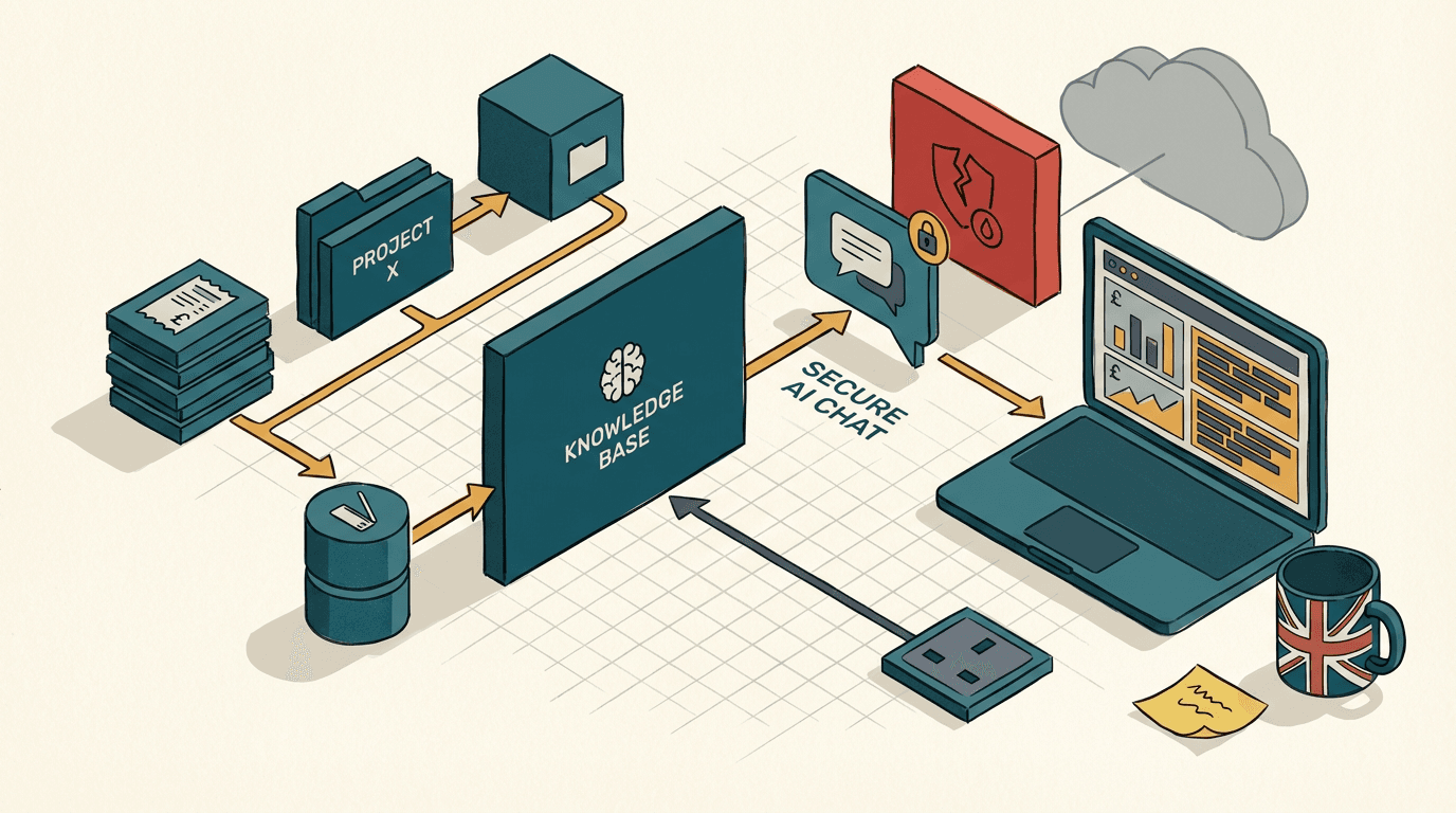 Cover illustration for Solving the Shadow IP Tax Through Secure AI Knowledge Retrieval