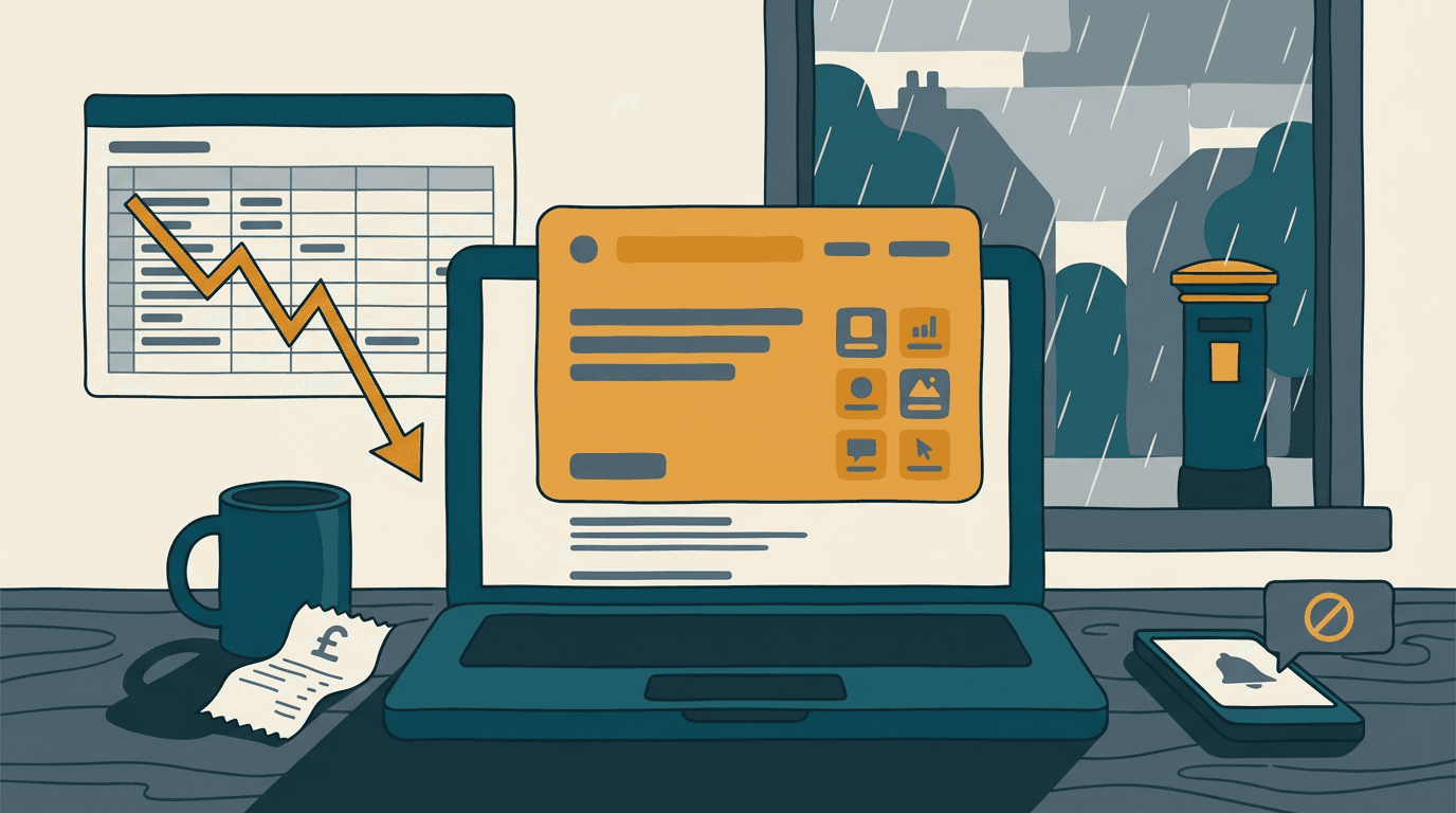 Cover illustration for The Answer Engine Blackout: Why Your B2B SEO Just Stopped Working