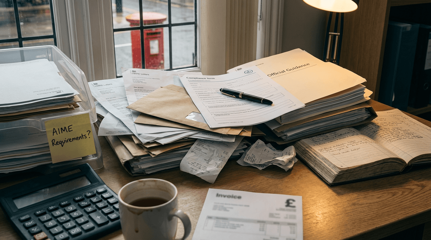 Cover illustration for UK Government Confirms AIME Rollout for AI Governance and Procurement