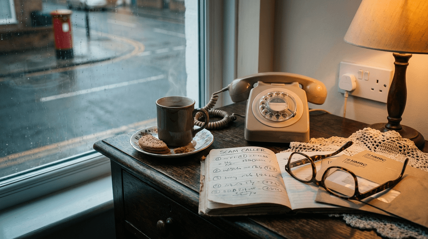 Cover illustration for Virgin Media O2 AI Granny Wins Award for Trapping Scammers