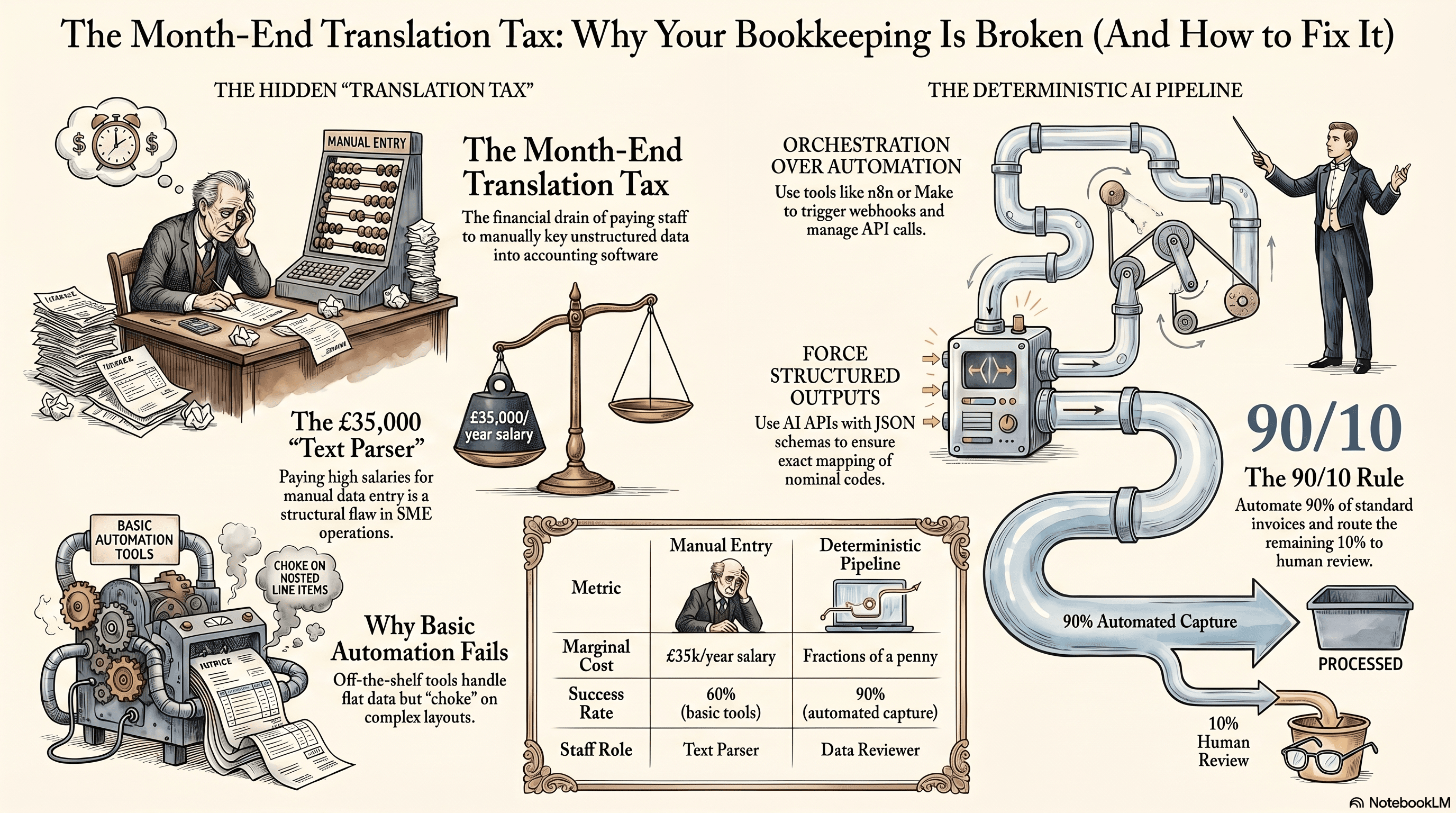 Building a deterministic extraction pipeline