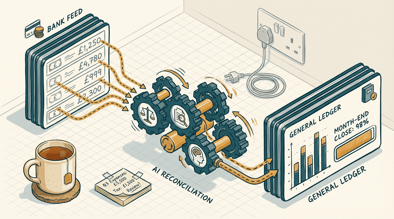 Cover illustration for Eliminating the Ledger Translation Tax in SME Finance Operations