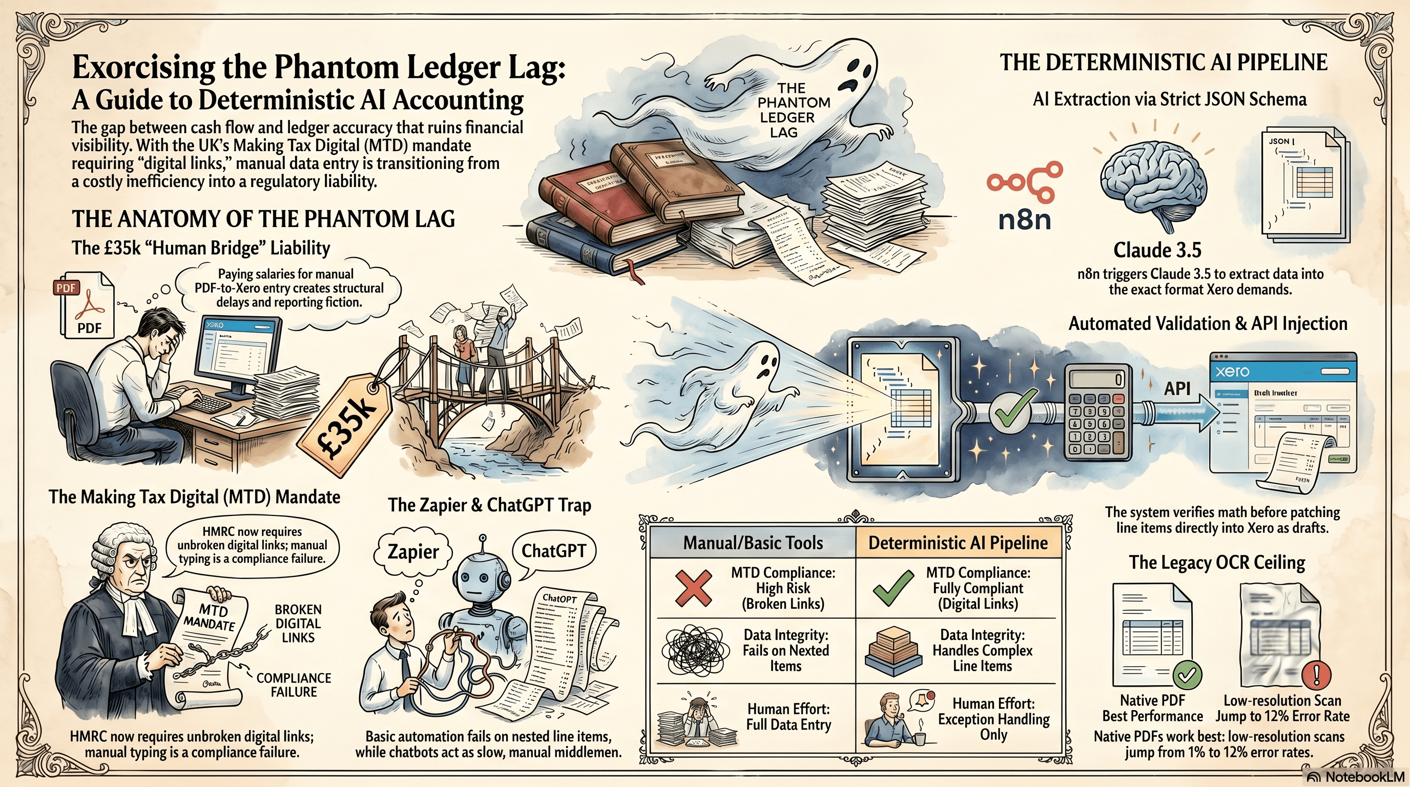 The phantom ledger lag