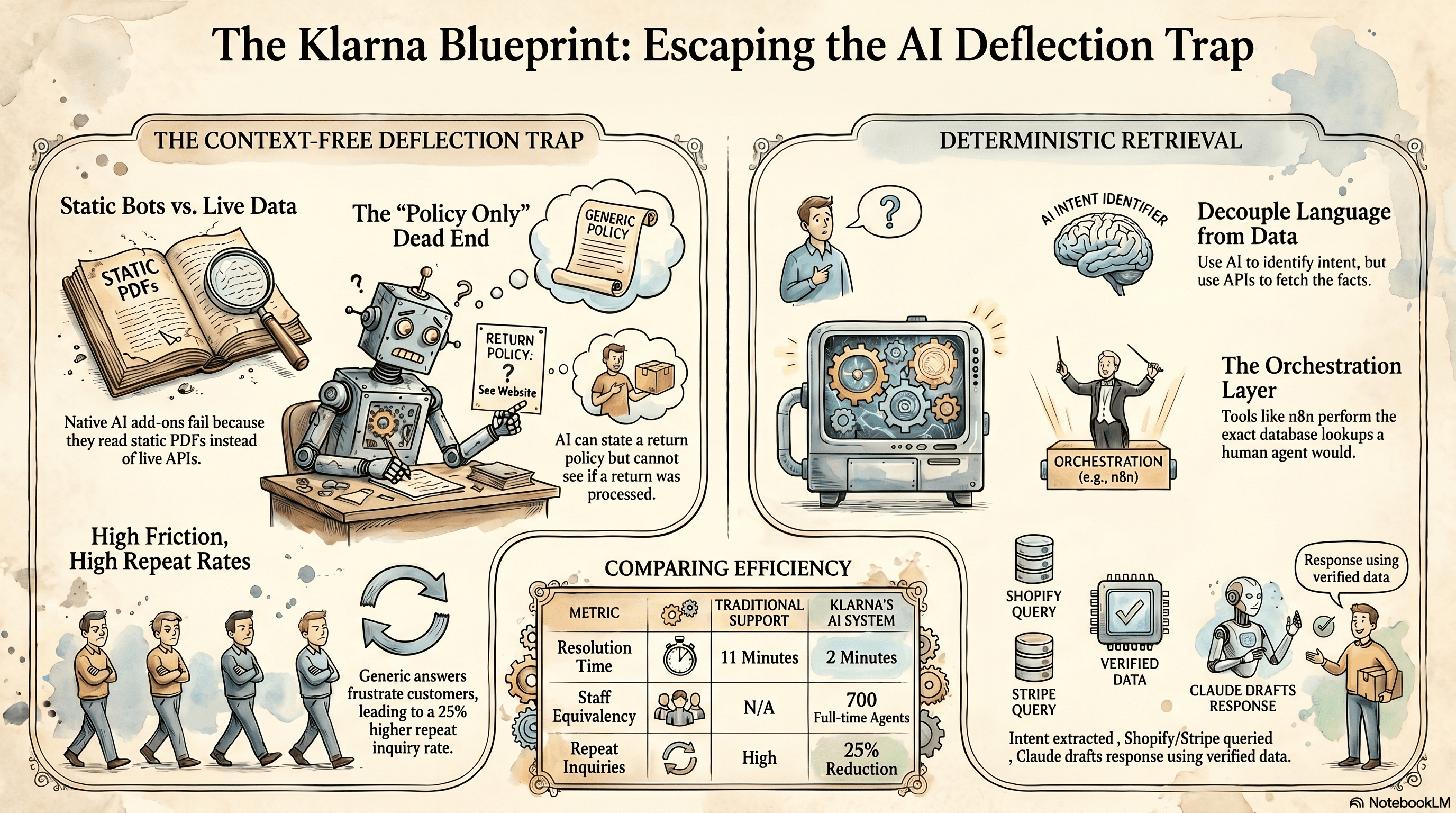 Infographic for Beyond the Klarna Headline: Solving the SME Support Crisis with System Architect