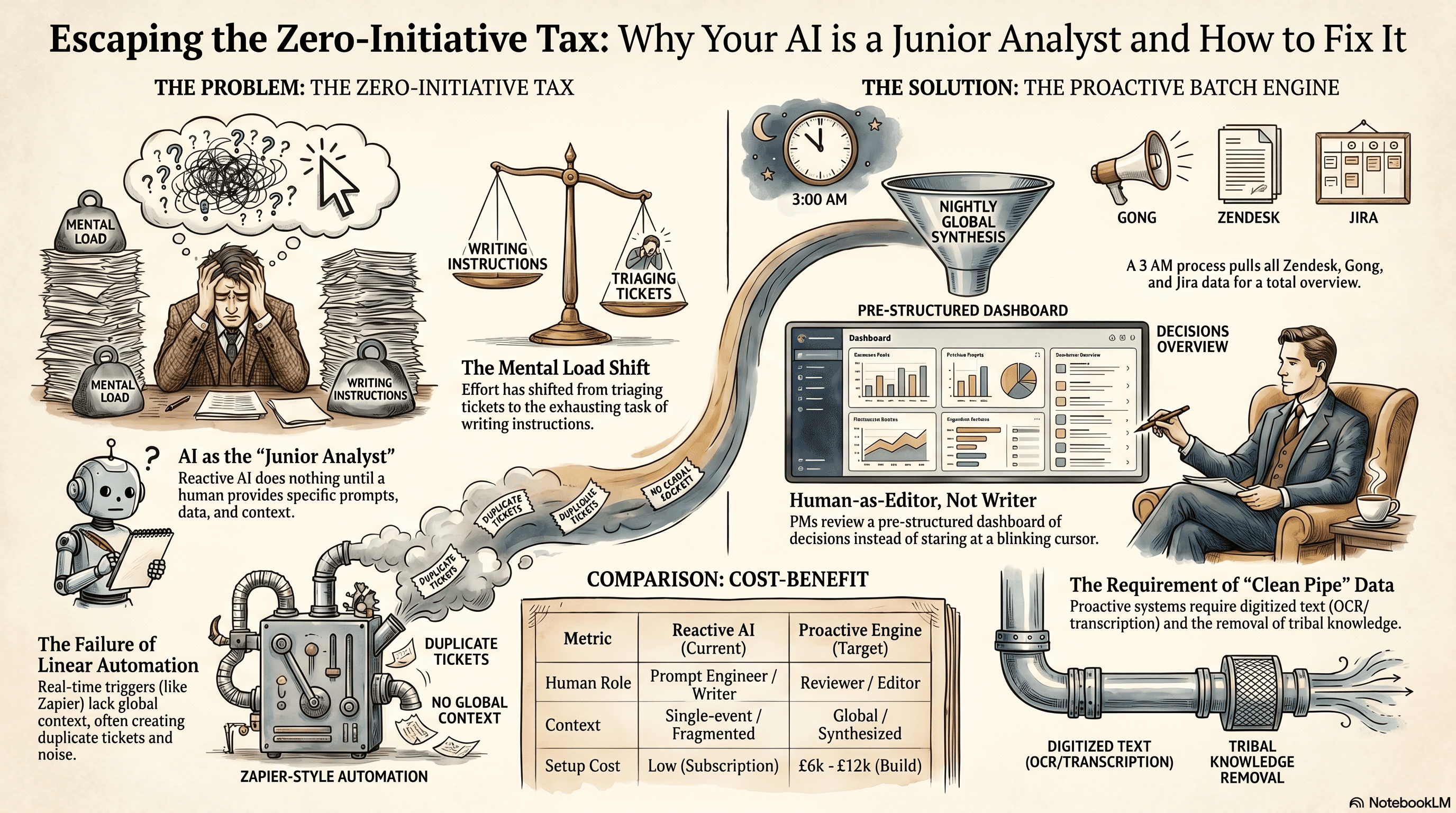 The zero-initiative tax